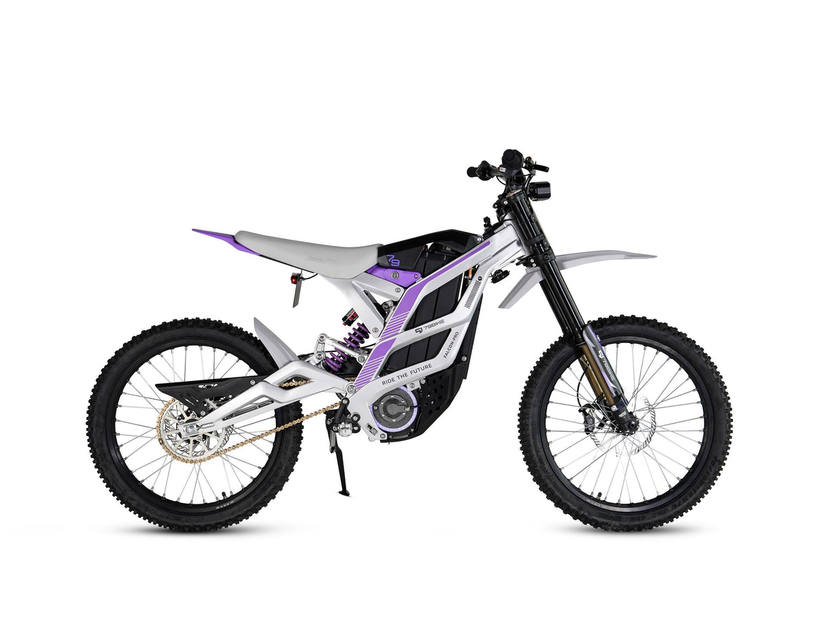Argent métallisé / Violet — 79Bike Falcon Pro · 2