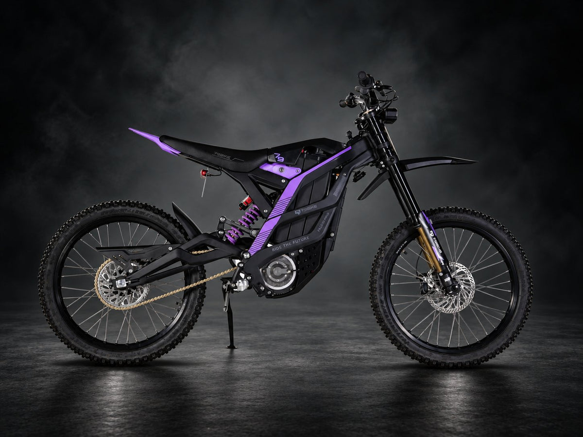 Noir Kenshi / Violet — 79Bike Falcon Pro · 2