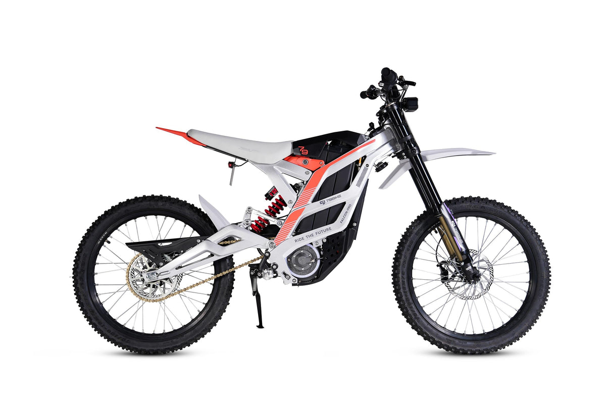 Argent métallisé / Rouge — 79Bike Falcon Pro · 2