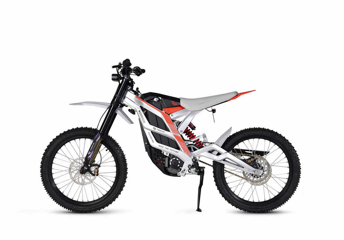 Argent métallisé / Rouge — 79Bike Falcon Pro · 1
