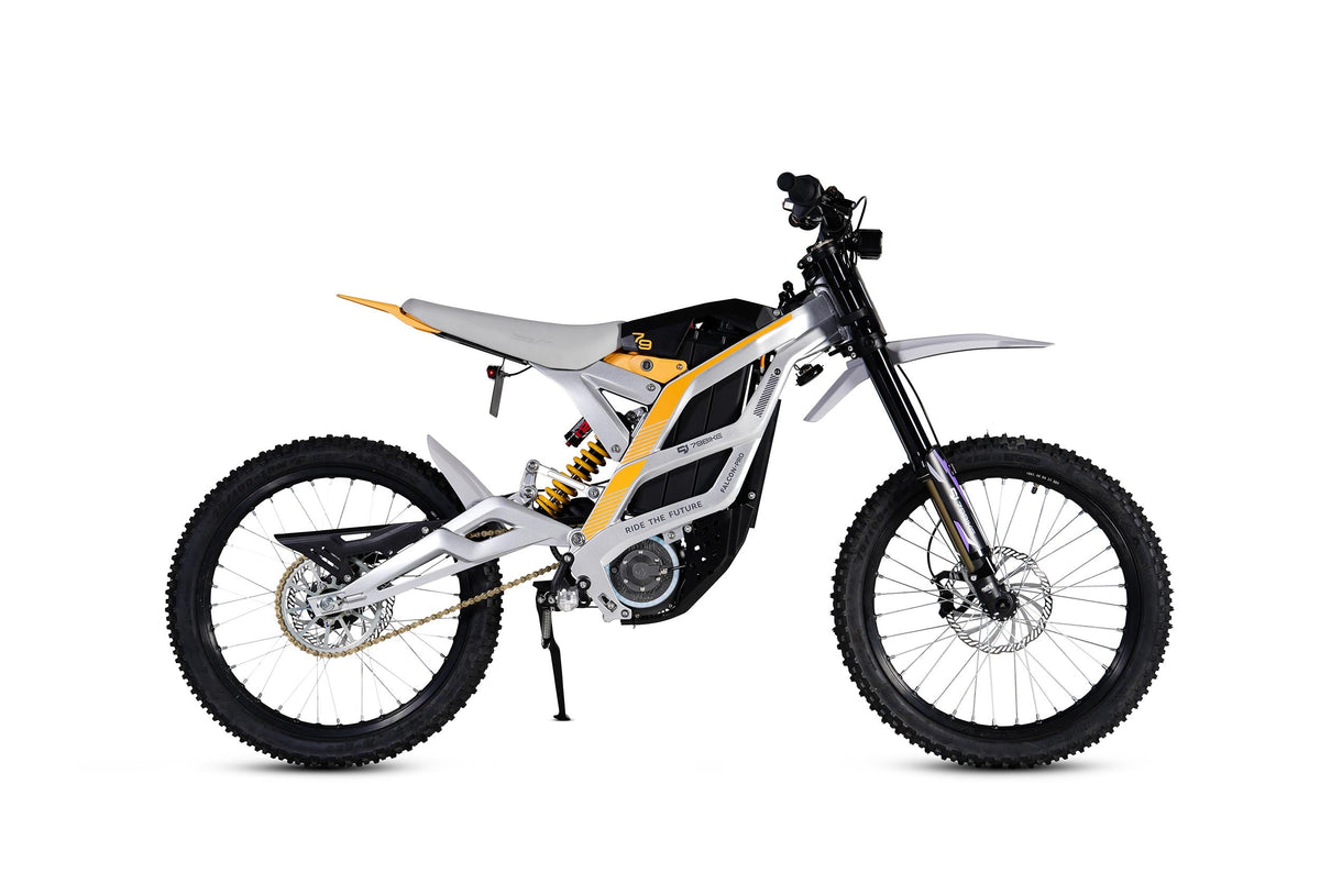 Argent métallisé / Jaune — 79Bike Falcon Pro · 2