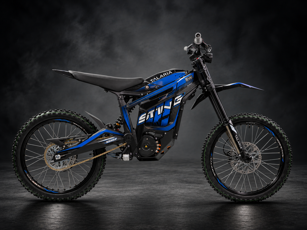 Noir / Bleu — Talaria Sting R MX4 · 2